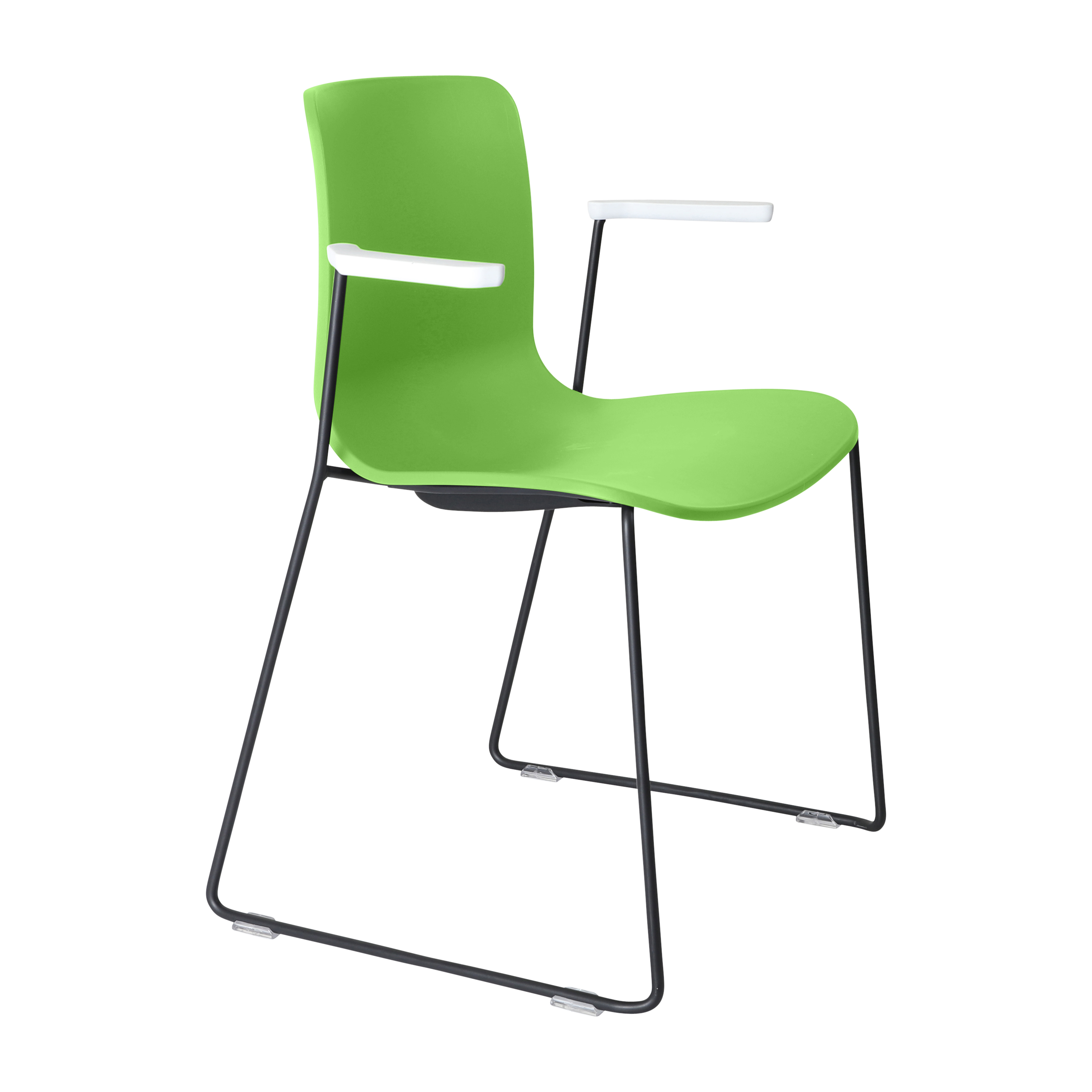 Acti Armchair (Green / Sled Base Arms)